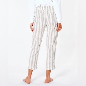 Rip Curl Summer Cotton Classic Surf Striped Pants - Size M